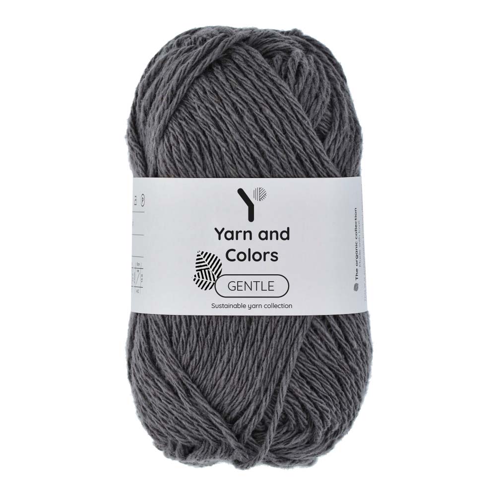 Yarn and Colors Gentle 098 Graphite - bol garen in deze kleur