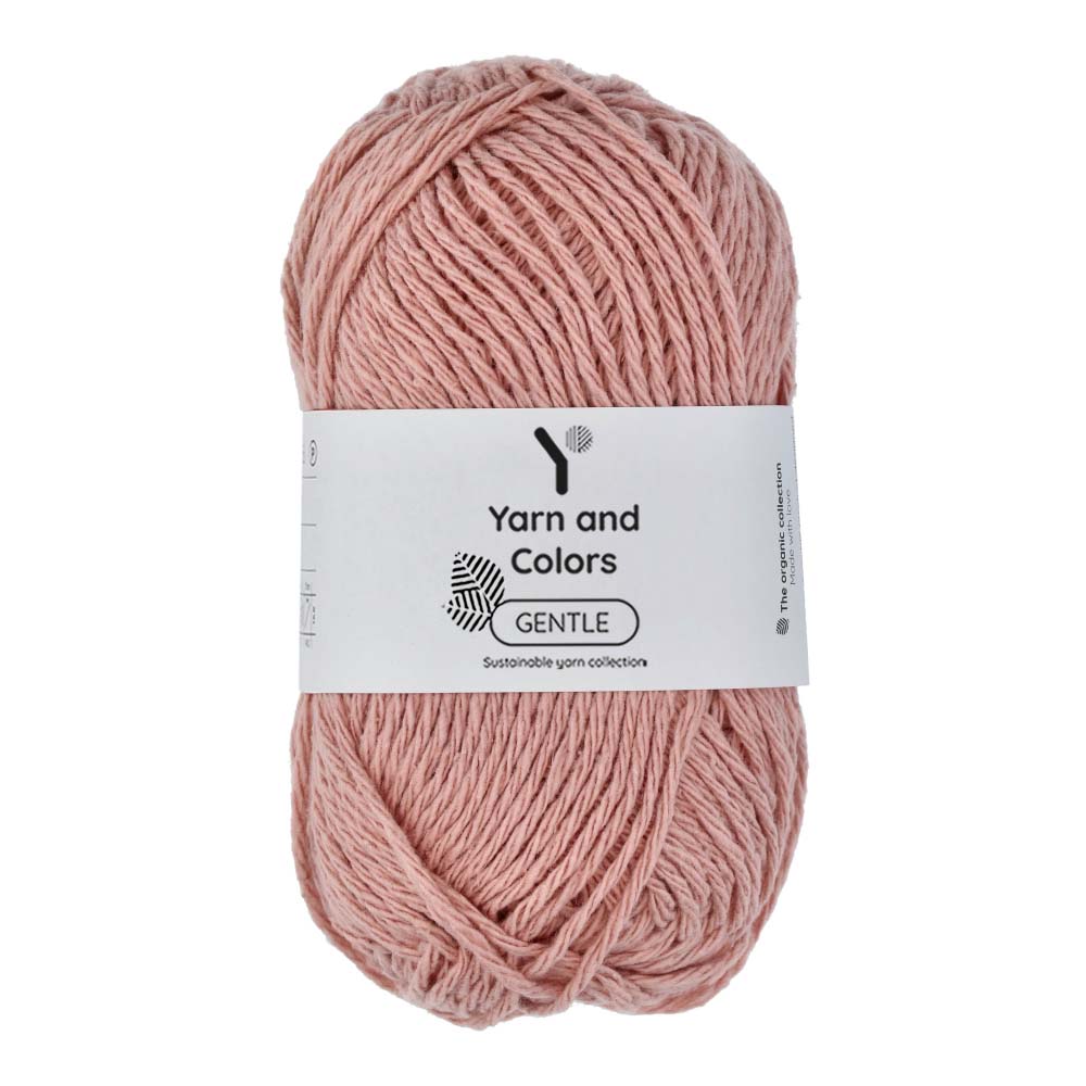 Yarn and Colors Gentle 101 Rosé - bol garen in deze kleur