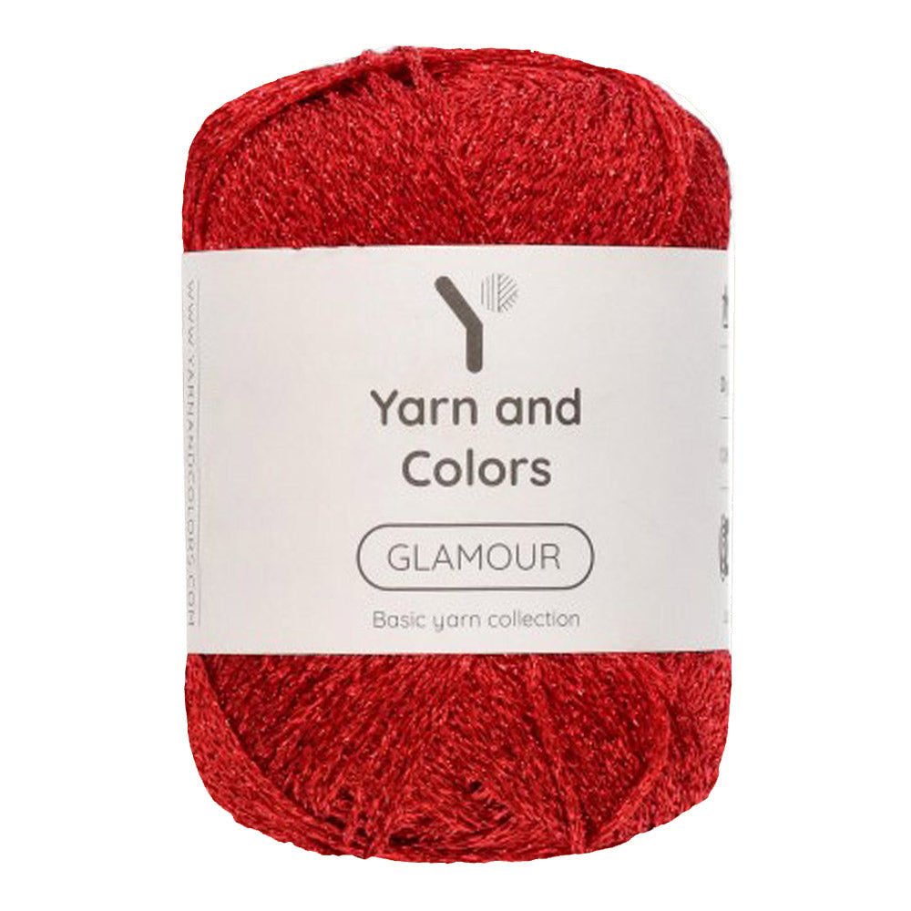 Yarn and Colors Glamour 030 Red Wine - bol garen in deze kleur