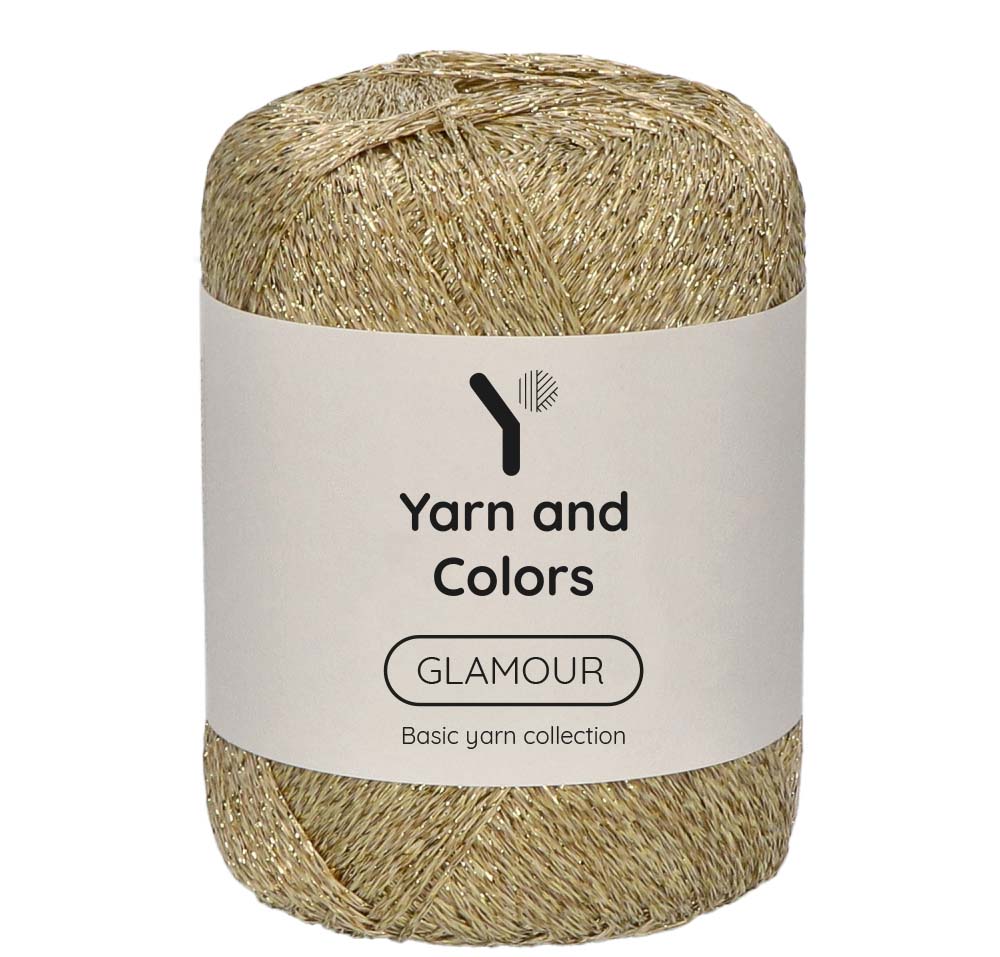 Yarn and Colors Glamour 089 Gold - bol garen in deze kleur