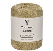 Yarn and Colors Glamour 089 Gold - bol garen in deze kleur
