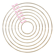 Yarn and Colors Gold Metalen Ring 35 cm