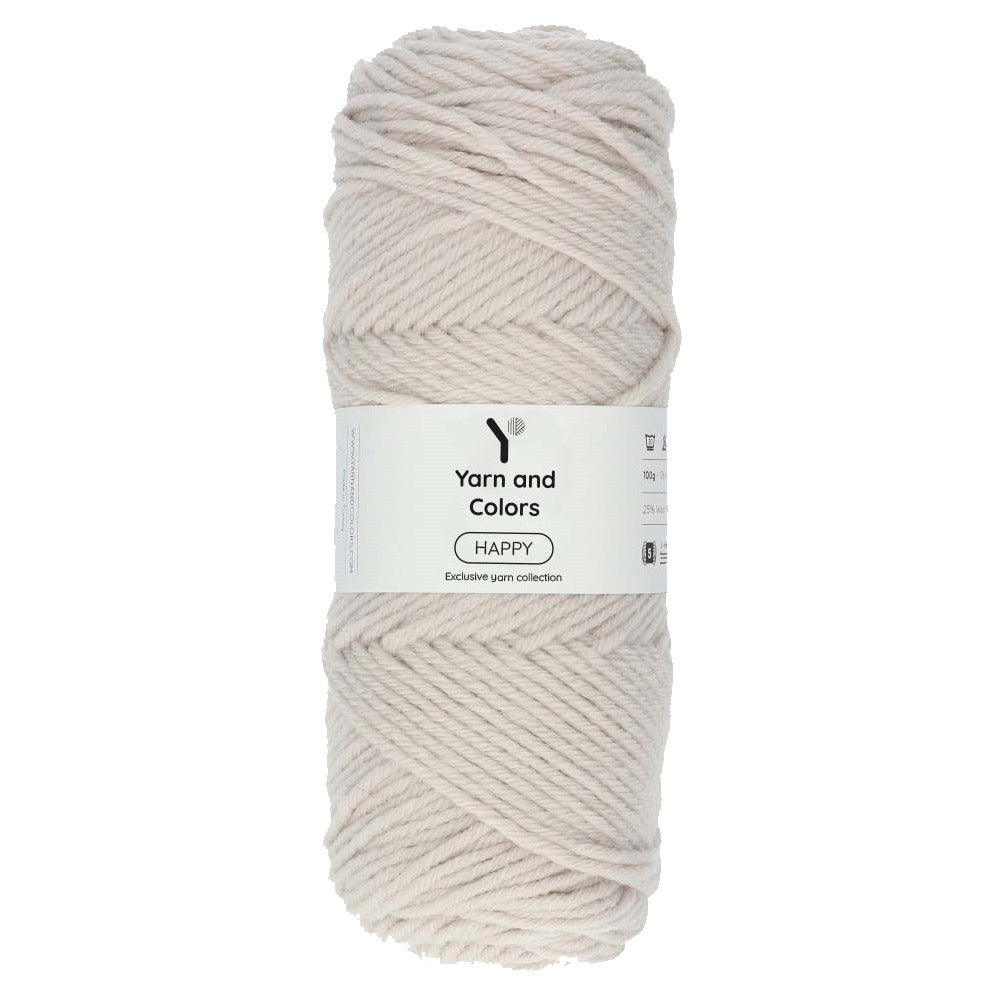 Yarn and Colors Happy 004 Birch - bol garen in deze kleur