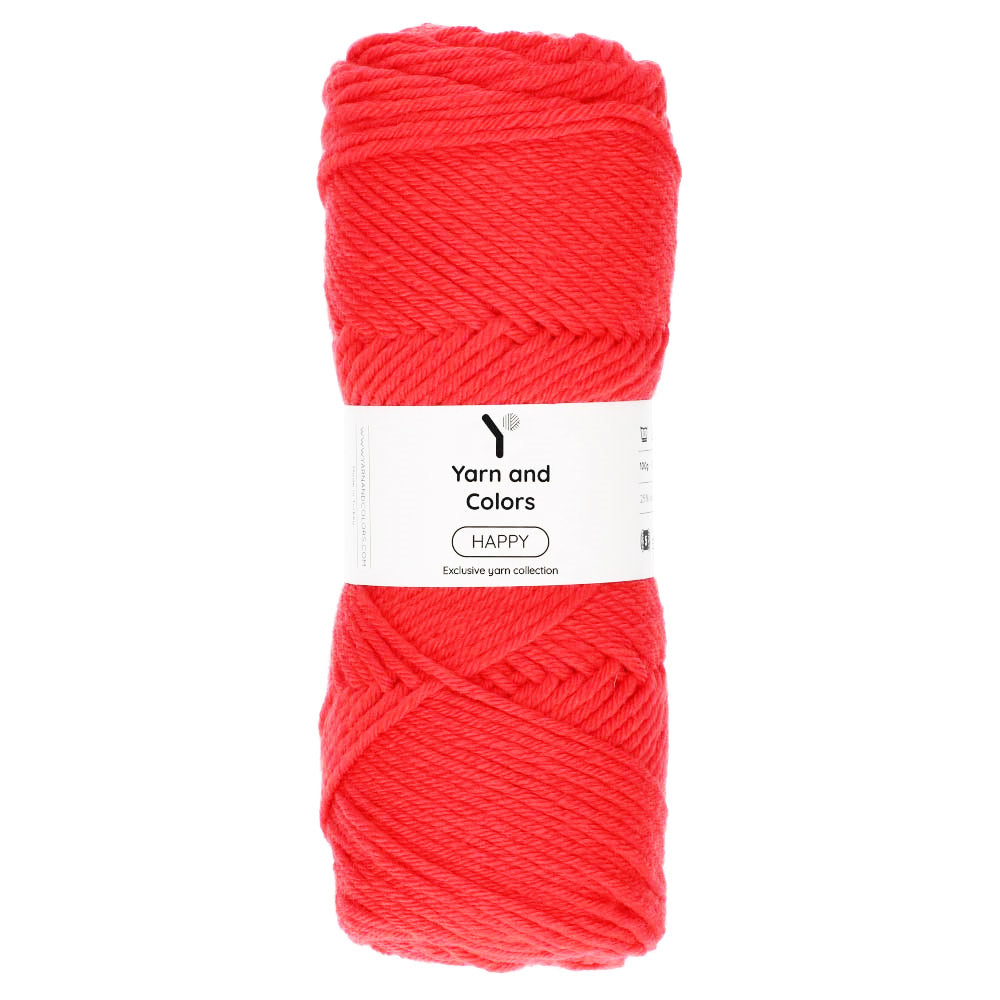 Yarn and Colors Happy 032 Pepper - bol garen in deze kleur