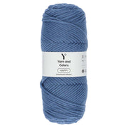 Yarn and Colors Happy 061 Denim - bol garen in deze kleur