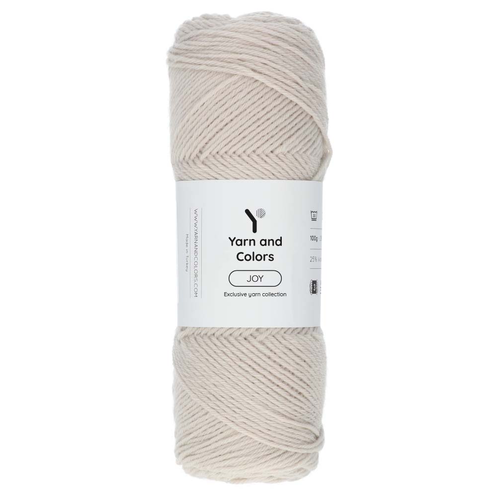 Yarn and Colors Joy 004 Birch - bol garen in deze kleur
