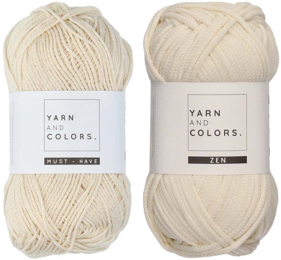 Yarn and colors lots of dots wrap haakpakket cream — gemaakt met Yarn and Colors Lots of Dots Wrap Haakpakket