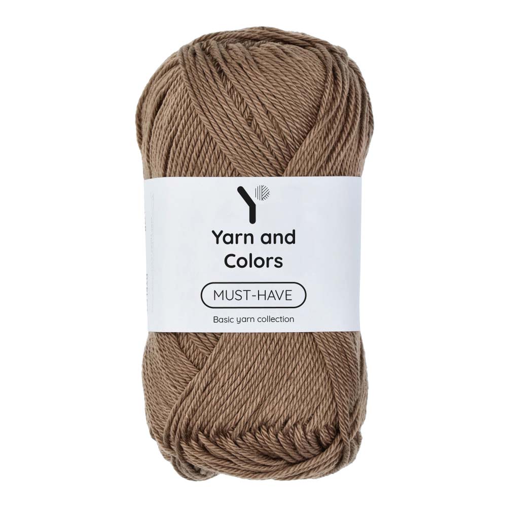 Yarn and Colors Must-have 007 Cigar - bol garen in deze kleur