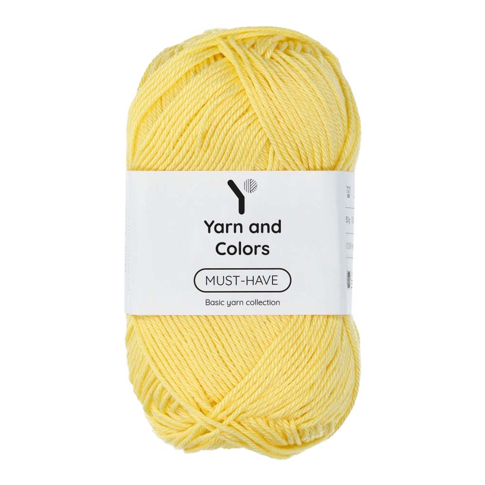 Yarn and Colors Must-have 011 Golden Glow - bol garen in deze kleur
