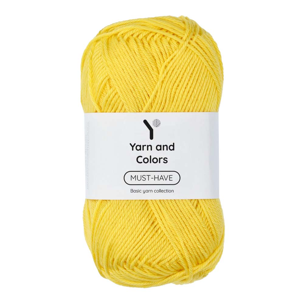 Yarn and Colors Must-have 013 Sunglow - bol garen in deze kleur