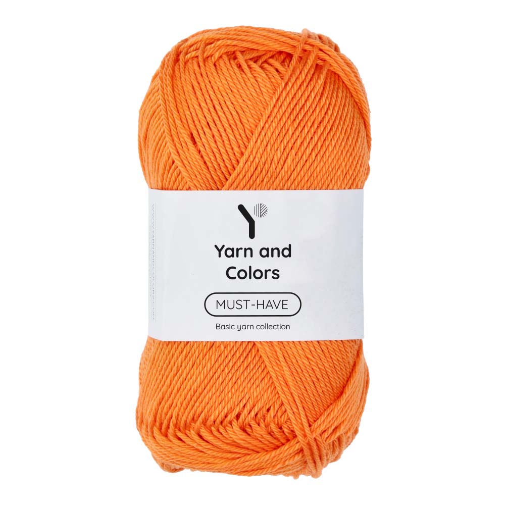Yarn and Colors Must-have 016 Cantaloupe - bol garen in deze kleur