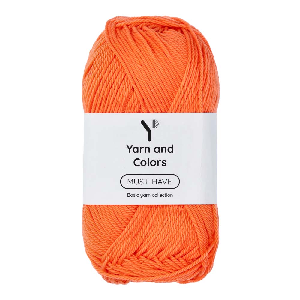 Yarn and Colors Must-have 017 Papaya - bol garen in deze kleur