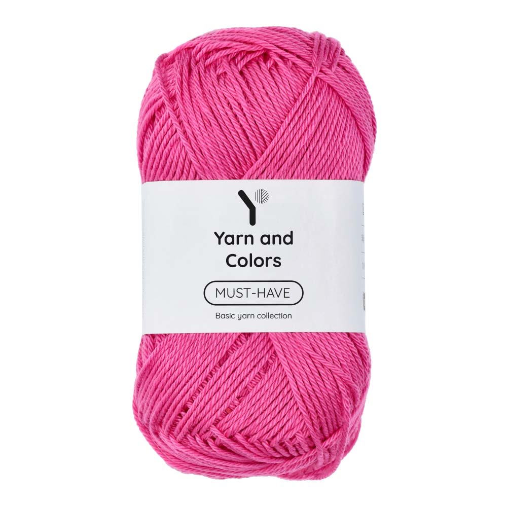Yarn and Colors Must-have 036 Lollipop - bol garen in deze kleur