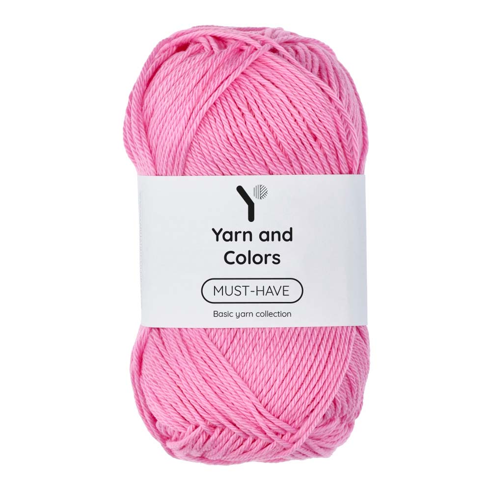 Yarn and Colors Must-have 037 Cotton Candy - bol garen in deze kleur