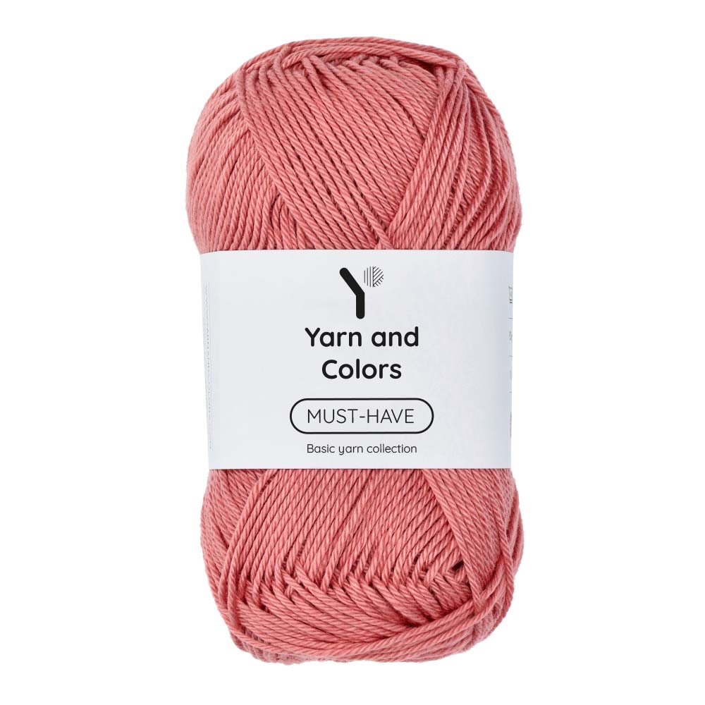 Yarn and Colors Must-have 047 Old Pink - bol garen in deze kleur