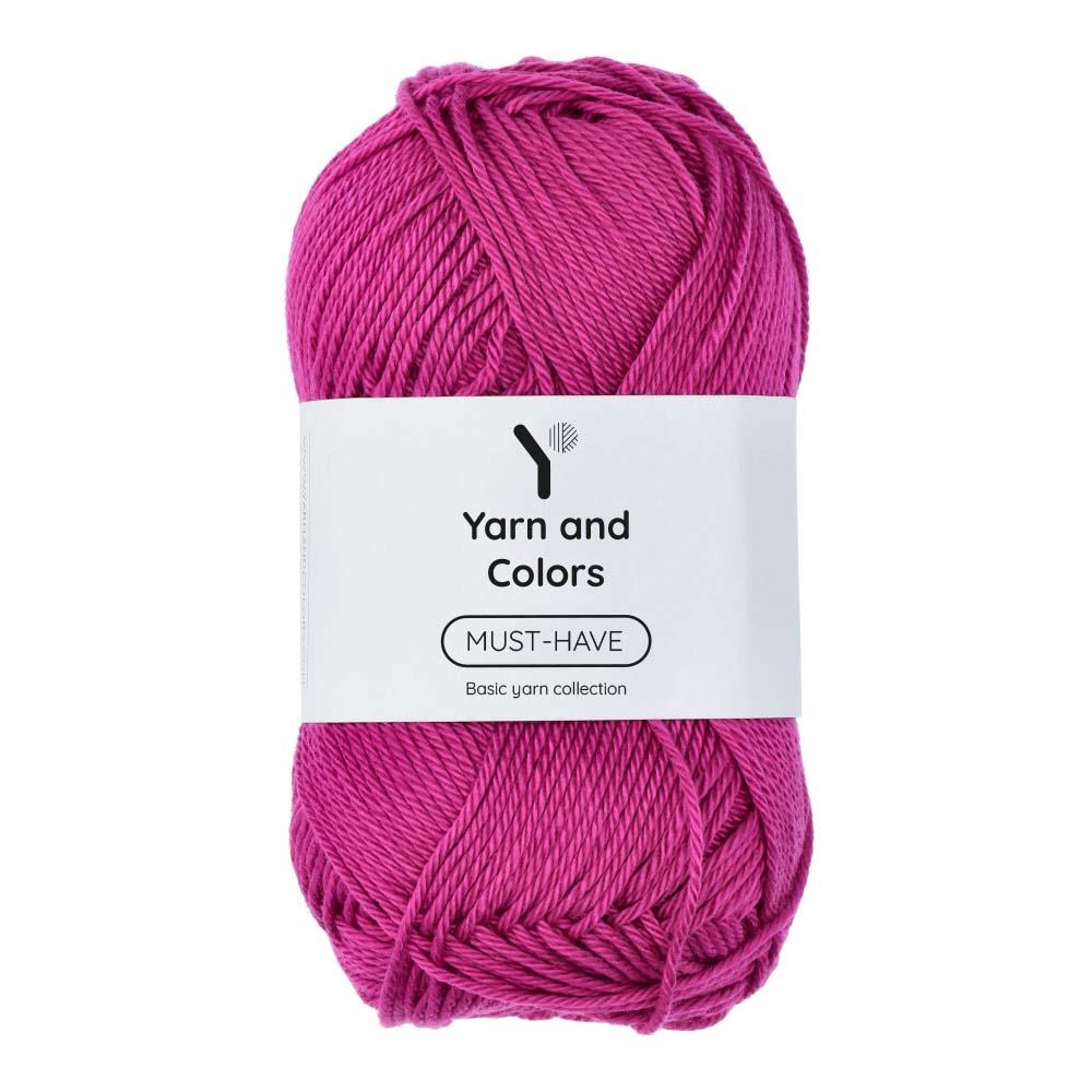 Yarn and Colors Must-have 050 Purple Bordeaux - bol garen in deze kleur