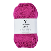 Yarn and Colors Must-have 050 Purple Bordeaux - bol garen in deze kleur