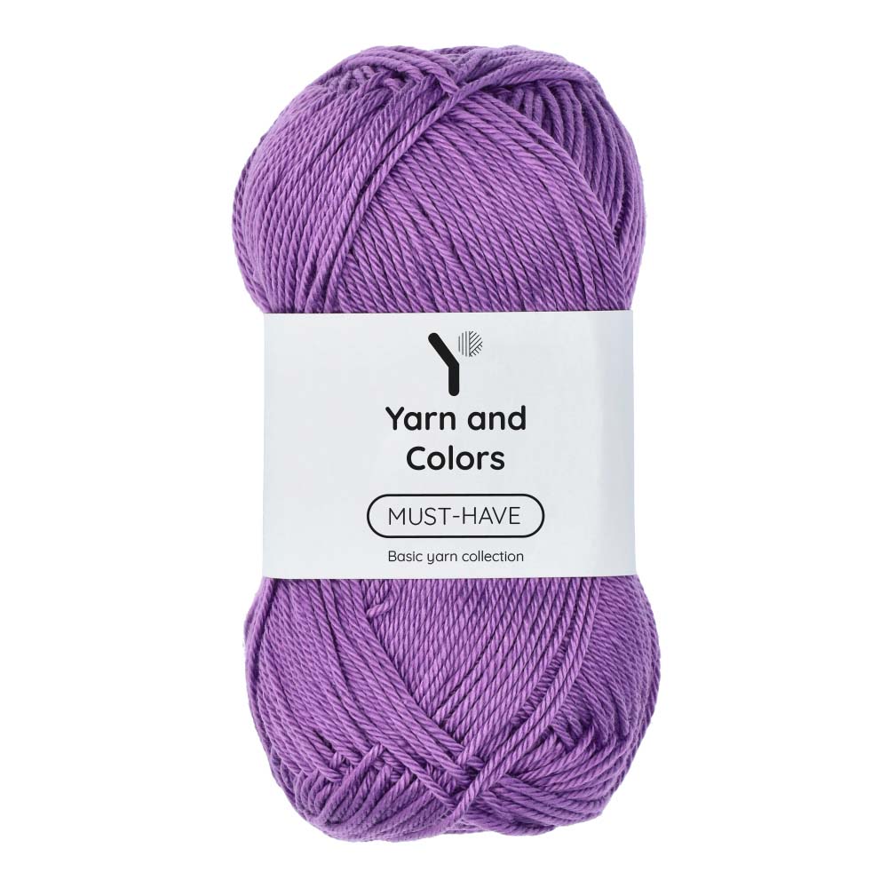 Yarn and Colors Must-have 053 Violet - bol garen in deze kleur