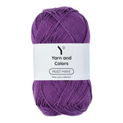 Yarn and Colors Must-have 054 Grape - bol garen in deze kleur