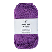 Yarn and Colors Must-have 055 Lilac - bol garen in deze kleur
