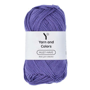 Yarn and Colors Must-have 057 Clematis - bol garen in deze kleur