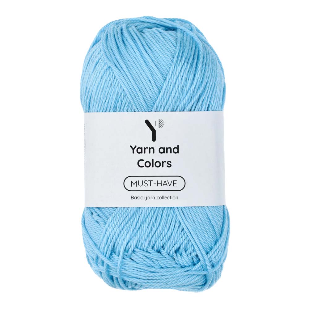 Yarn and Colors Must-have 064 Nordic Blue - bol garen in deze kleur