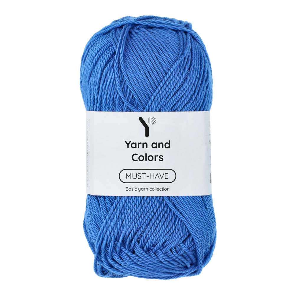 Yarn and Colors Must-have 068 Sapphire - bol garen in deze kleur