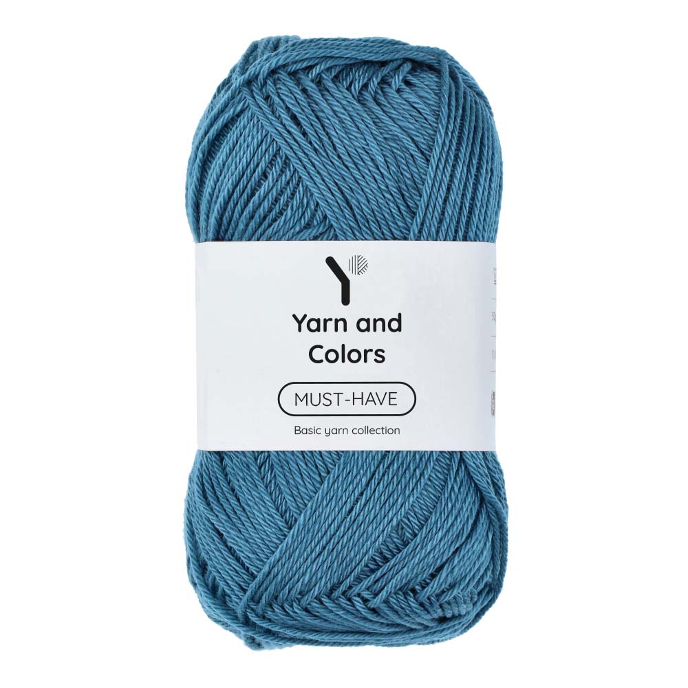 Yarn and Colors Must-have 069 Petrol Blue - bol garen in deze kleur