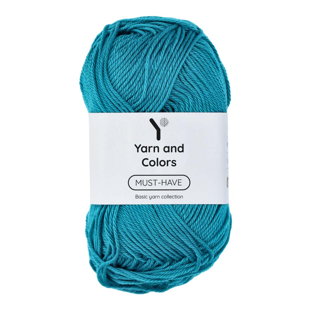 Yarn and Colors Must-have 070 Petroleum - bol garen in deze kleur