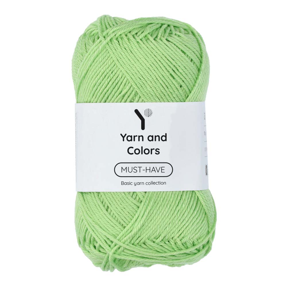 Yarn and Colors Must-have 081 Lettuce - bol garen in deze kleur