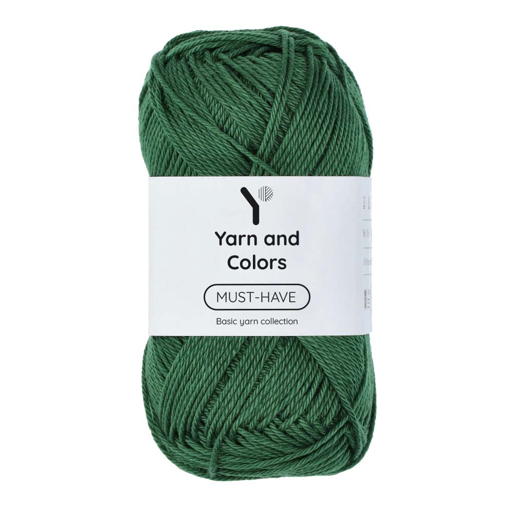 Yarn and Colors Must-have 088 Forest - bol garen in deze kleur