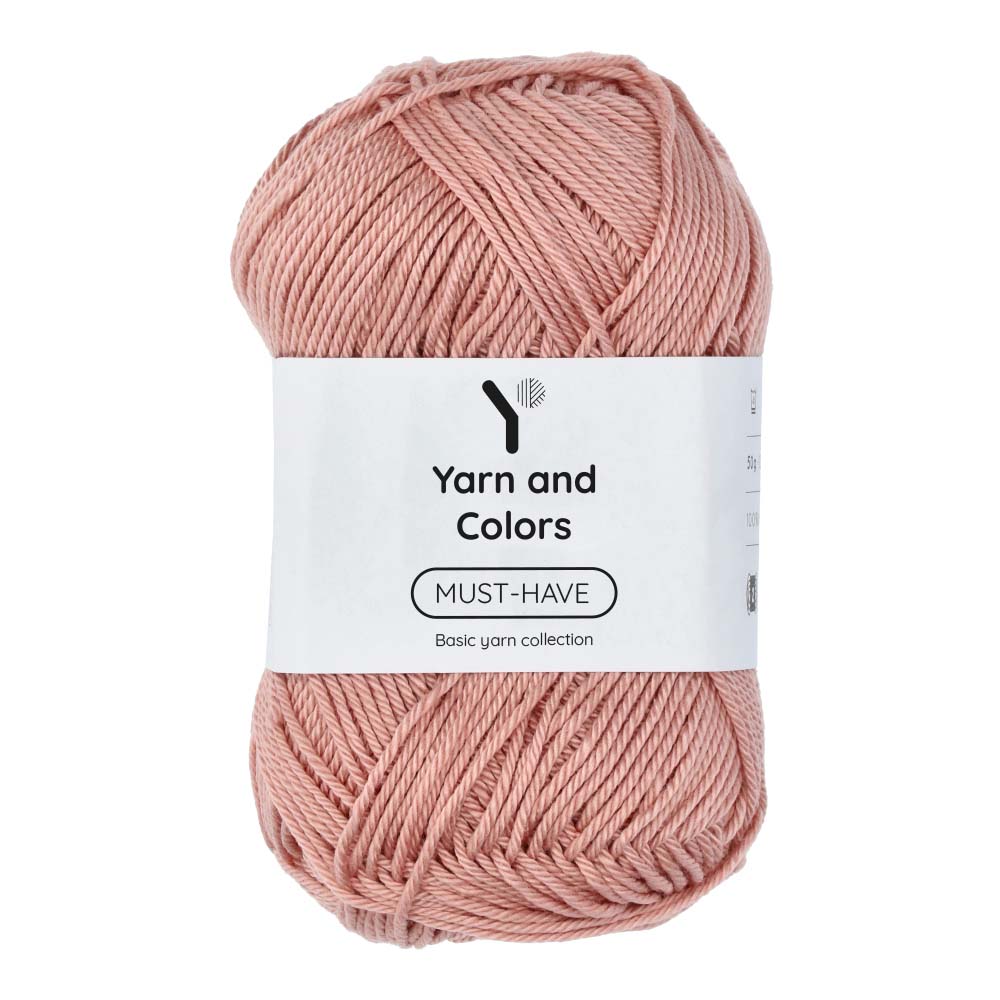 Yarn and Colors Must-have 101 Rosé - bol garen in deze kleur