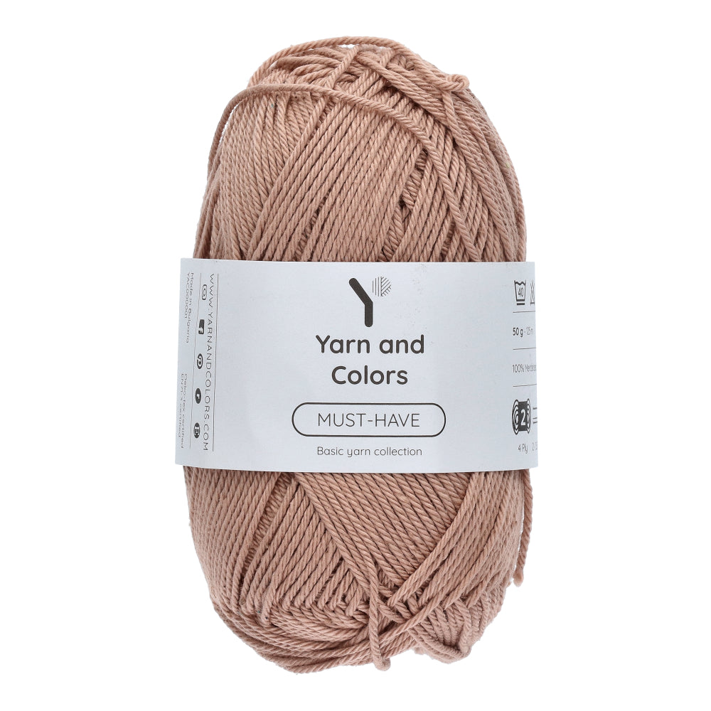 Yarn and Colors Must-have 105 Oak - bol garen in deze kleur