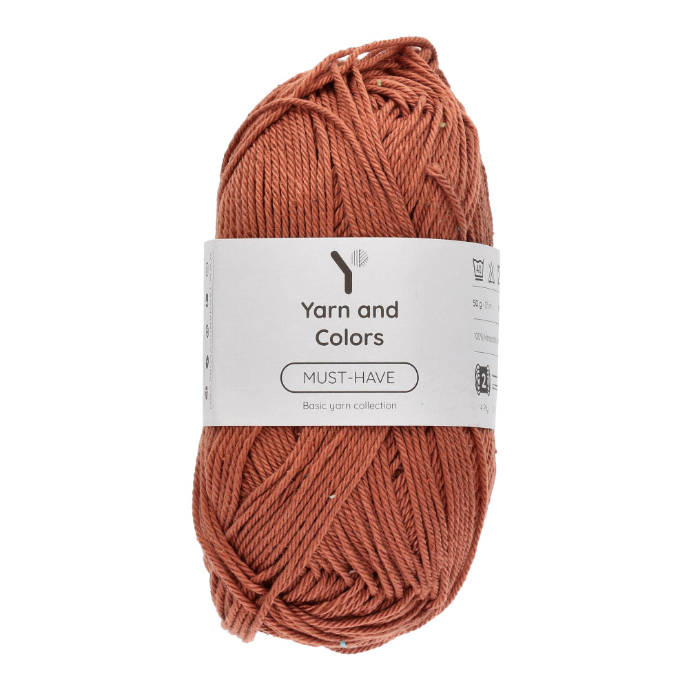 Yarn and Colors Must-have 110 Caramel - bol garen in deze kleur