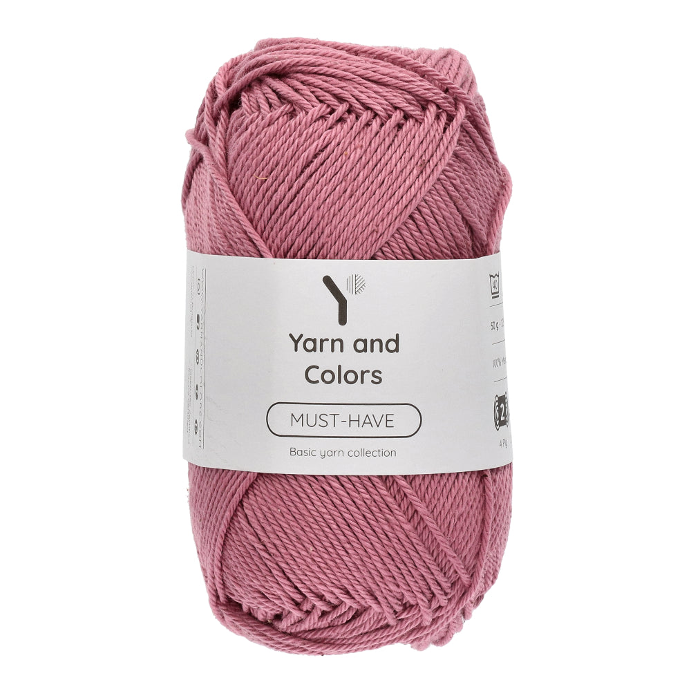 Yarn and Colors Must-have 112 Heather - bol garen in deze kleur