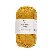Yarn and Colors Must-have 128 Brass - bol garen in deze kleur
