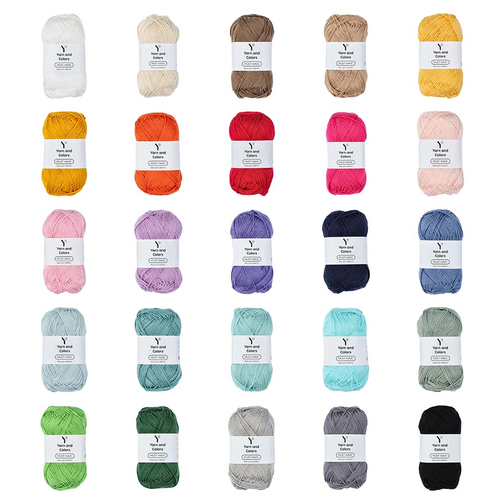 Yarn and Colors Must-have 25 Kleuren Pakket