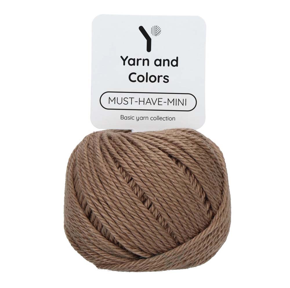 Yarn and Colors Must-have Minis 007 Cigar - bol garen in deze kleur