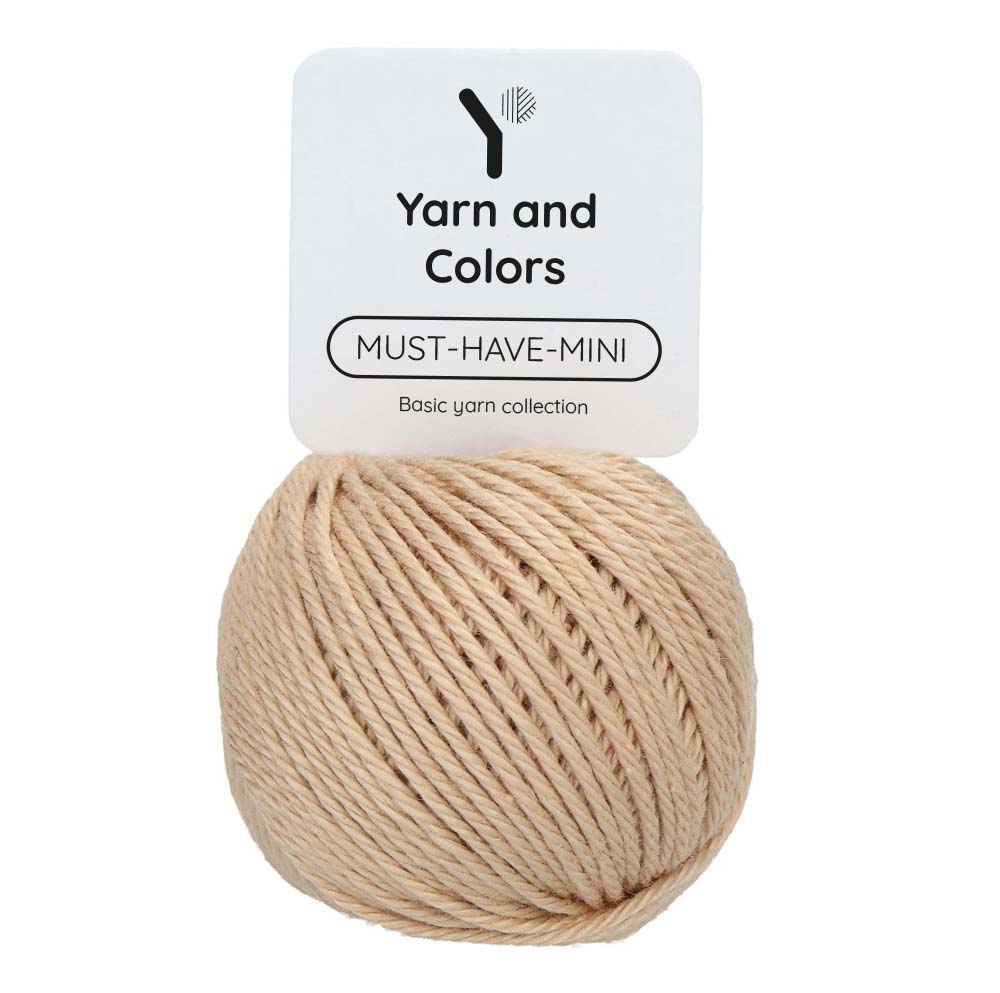 Yarn and Colors Must-have Minis 009 Limestone - bol garen in deze kleur