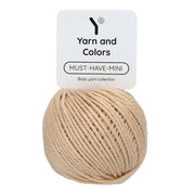 Yarn and Colors Must-have Minis 009 Limestone - bol garen in deze kleur