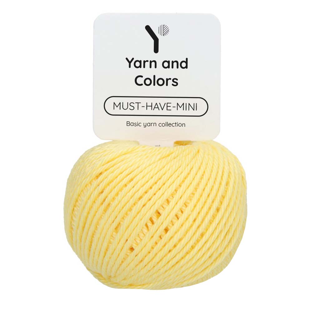 Yarn and Colors Must-have Minis 011 Golden Glow - bol garen in deze kleur