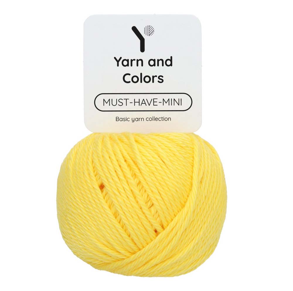 Yarn and Colors Must-have Minis 013 Sunglow - bol garen in deze kleur