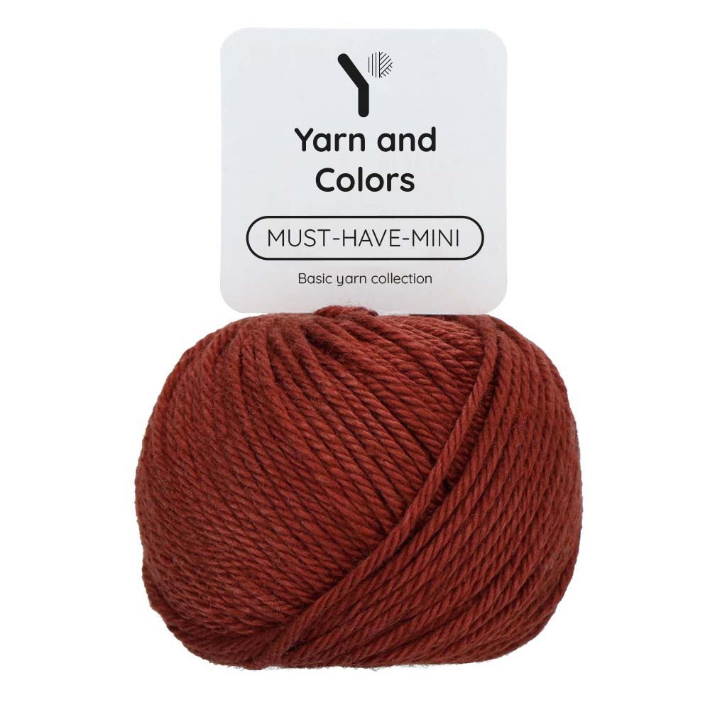 Yarn and Colors Must-have Minis 025 Brownie - bol garen in deze kleur