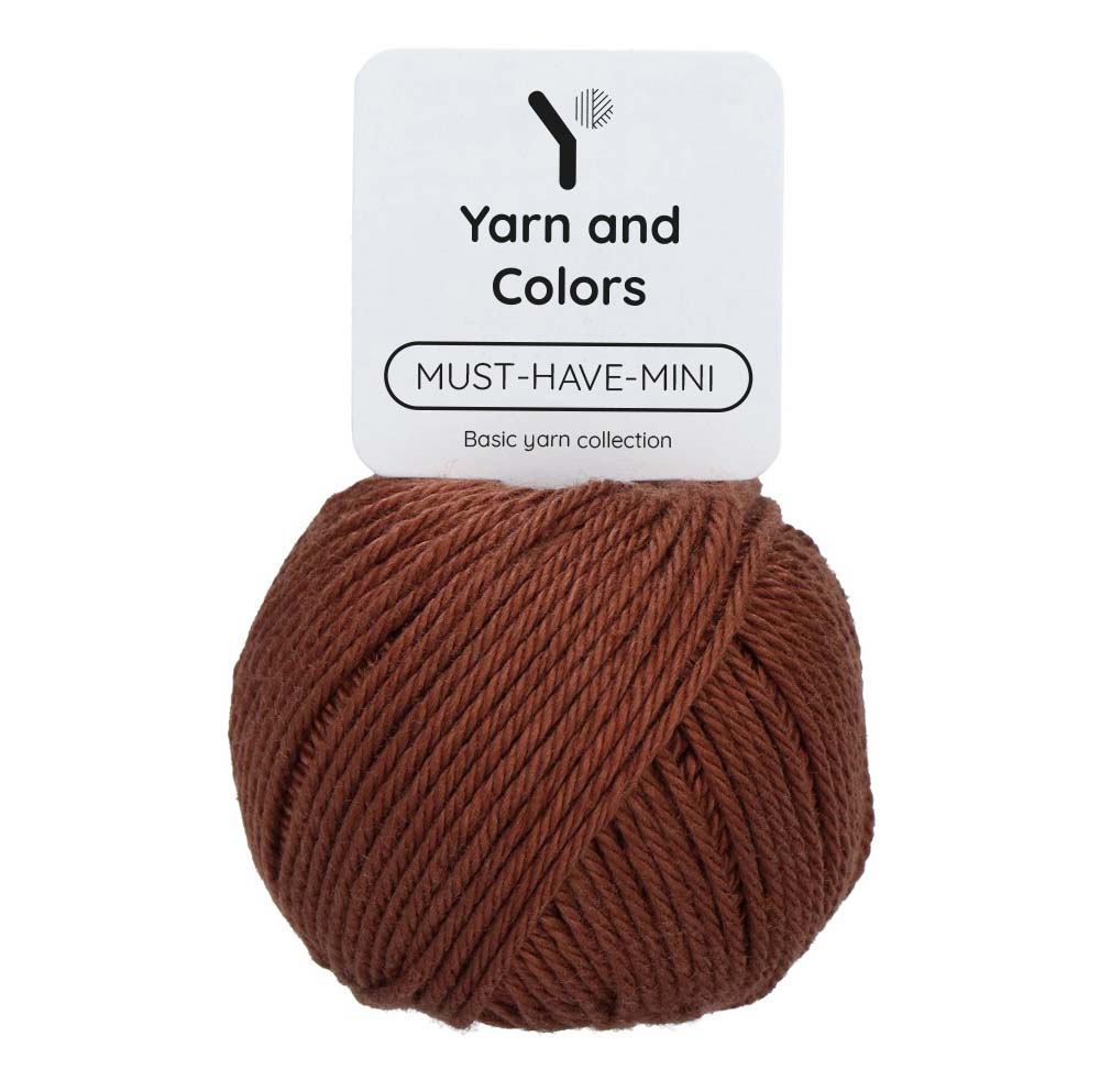 Yarn and Colors Must-have Minis 027 Brunet - bol garen in deze kleur
