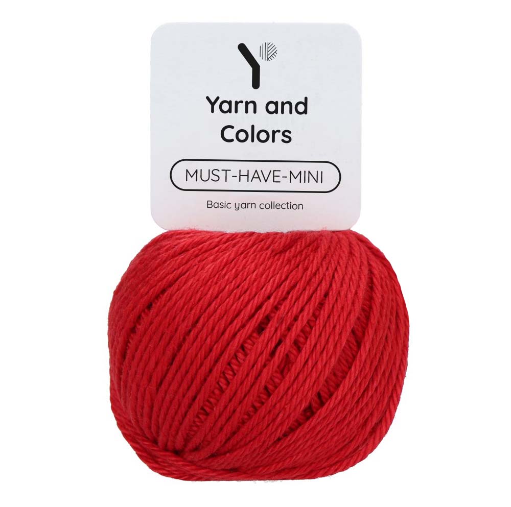 Yarn and Colors Must-have Minis 030 Red Wine - bol garen in deze kleur