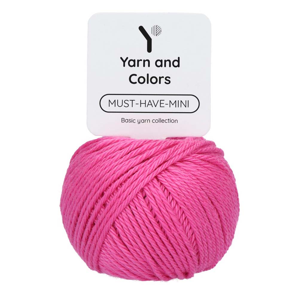 Yarn and Colors Must-have Minis 036 Lollipop - bol garen in deze kleur