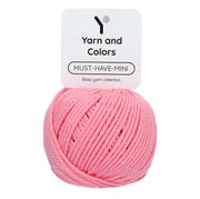 Yarn and Colors Must-have Minis 038 Peony Pink - bol garen in deze kleur