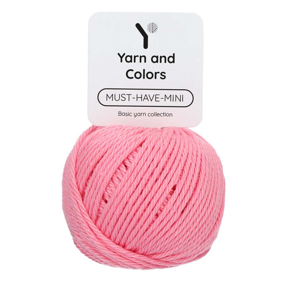 Yarn and Colors Must-have Minis 038 Peony Pink - bol garen in deze kleur