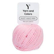 Yarn and Colors Must-have Minis 045 Blossom - bol garen in deze kleur