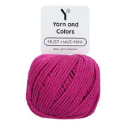Yarn and Colors Must-have Minis 050 Purple Bordeaux - bol garen in deze kleur